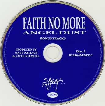 2CD Faith No More: Angel Dust DLX 2233