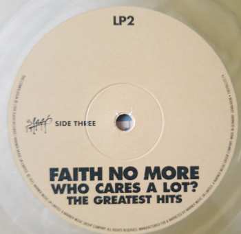 2LP Faith No More: Who Cares A Lot? The Greatest Hits LTD | CLR 40292
