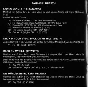 CD Faithful Breath: Back On My Hill 280142