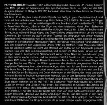 CD Faithful Breath: Back On My Hill 280142