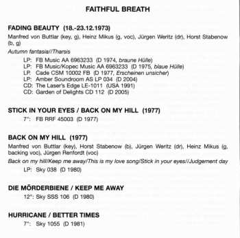 CD Faithful Breath: Fading Beauty 296846