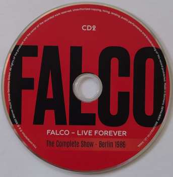 2CD Falco: Live Forever (The Complete Show – Berlin 1986) 465518