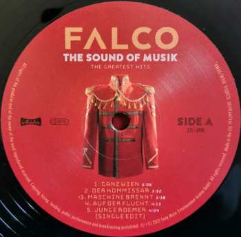 2LP Falco: The Sound Of Musik (The Greatest Hits) 371301