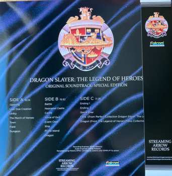2LP Falcom Sound Team Jdk: Dragon Slayer: The Legend Of Heroes Original Soundtrack: Special Edition LTD | CLR 419770