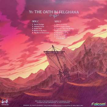 3LP/Box Set Falcom Sound Team Jdk: Ys: The Oath In Felghana Original Soundtrack + LTD | CLR 404938