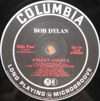 LP Bob Dylan: Fallen Angels 12183