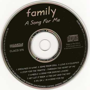 CD Family: A Song For Me