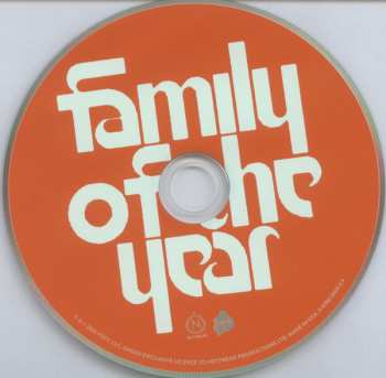 CD Family Of The Year: Family of the Year DIGI 279038
