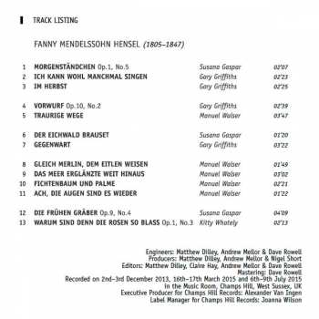 CD Fanny Mendelssohn Hensel: Fanny Hensel, 'The Other Mendelssohn' 337967