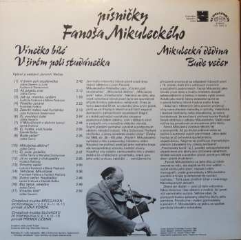 LP Fanoš Mikulecký: Písničky Fanoša Mikuleckého 404401