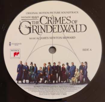 2LP James Newton Howard: Fantastic Beasts: The Crimes of Grindelwald (Original Motion Picture Soundtrack)
