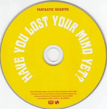 CD Fantastic Negrito: Have You Lost Your Mind Yet? DIGI 15493
