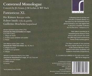 CD Fantasticus: Conversed Monologue 452567