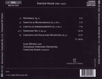 CD Fartein Valen: Orchestral Music Vol. I 306643