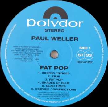 LP Paul Weller: Fat Pop (Volume 1) 12296