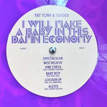 LP Fat Tony: I Will Make A Baby In This Damn Economy CLR 483199