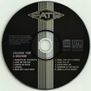 CD Fate: Cruisin' For A Bruisin' 126507