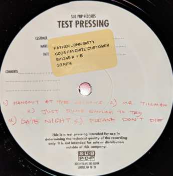 LP Father John Misty: God's Favorite Customer