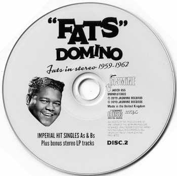 2CD Fats Domino: Fats In Stereo 1959 - 1962 102061