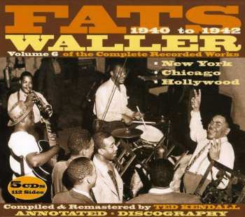 5CD Fats Waller: The Complete Recorded Works, Vol. 6 New York, Chicago & Hollywood 415844