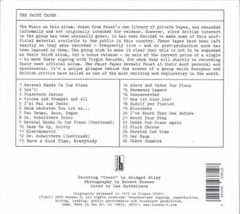 CD Faust: The Faust Tapes DIGI 353628