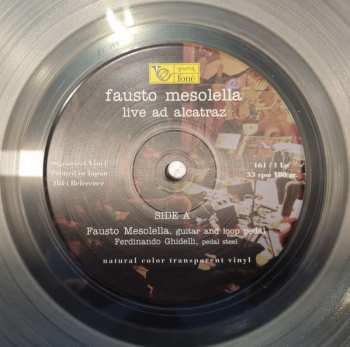 LP Fausto Mesolella: Live Ad Alcatraz LTD | CLR 324006