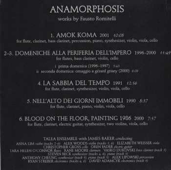 CD Fausto Romitelli: Anamorphosis 522195