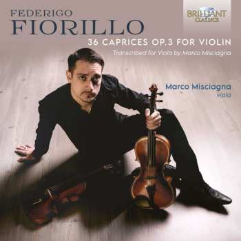 Album Federigo: Capricen Für Violine Op.3 Nr.1-16