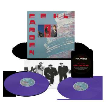 2LP Fehlfarben: Glut Und Asche (limited 40th Anniversary Edition) (purple Vinyl) (nur Von Thomas Schwebel Signiert) 492505