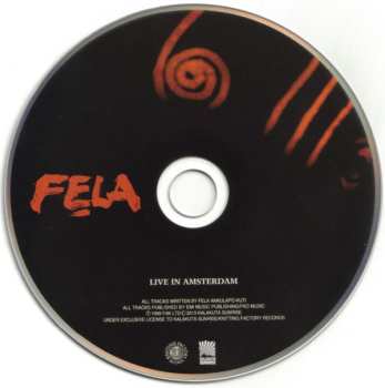 CD Fela Kuti: Live In Amsterdam 536804