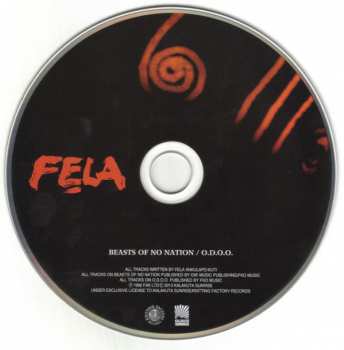 CD Fela Kuti: Beasts Of No Nation / O.D.O.O. 256208
