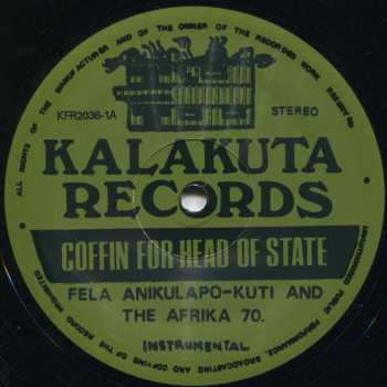 LP Fela Kuti: Coffin For Head Of State 64307