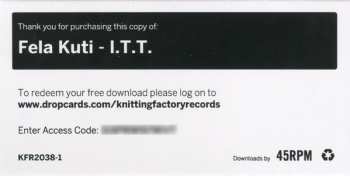 LP Fela Kuti: International Thief Thief (I.T.T.) 63270