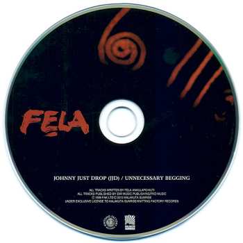 CD Fela Kuti: J.J.D. / Unnecessary Begging 471134