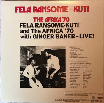 LP Fela Kuti: Live! 332906