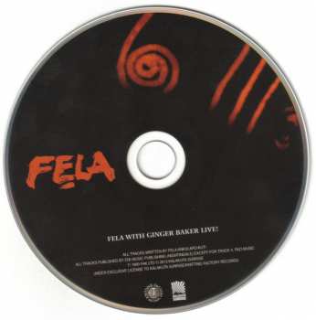 CD Fela Kuti: Live! 116402