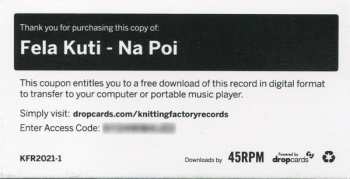 LP Fela Kuti: Na Poi 406608