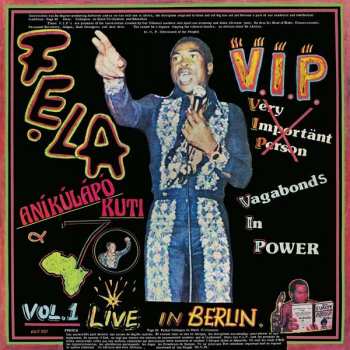 Album Fela Kuti: V.I.P. (Vagabonds In Power) - Live In Berlin Vol. 1