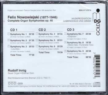 3CD Feliks Nowowiejski: Complete Organ Symphonies 148186