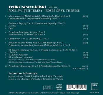 CD Feliks Nowowiejski: Roses Of St. Therese 320836