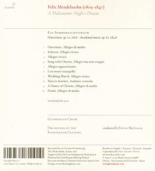 CD Felix Mendelssohn-Bartholdy: A Midsummer Night's Dream 191756