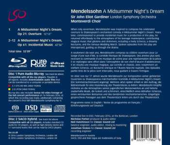 Blu-ray/SACD Felix Mendelssohn-Bartholdy: A Midsummer Night’s Dream 183117