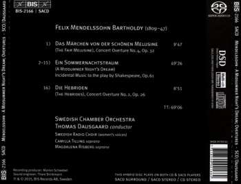 SACD Felix Mendelssohn-Bartholdy: A Midsummer Night's Dream / The Hebrides / The Fair Melusine 112998