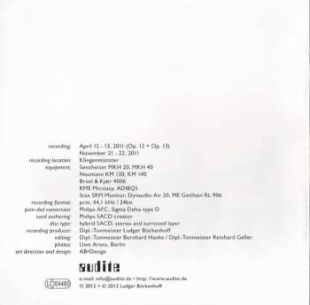 SACD Felix Mendelssohn-Bartholdy: Complete Chamber Music For Strings Vol. I 326021
