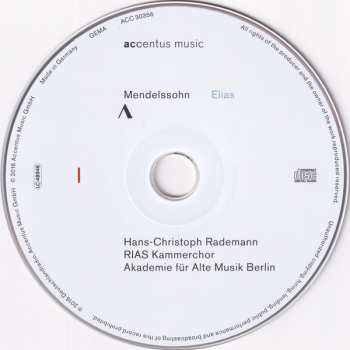 2CD Felix Mendelssohn-Bartholdy: Elias 113360