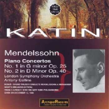 Album Felix Mendelssohn-Bartholdy: Klavierkonzerte Nr.1 & 2