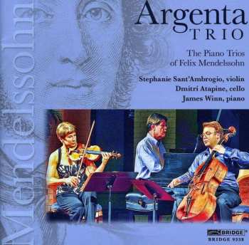 CD Felix Mendelssohn-Bartholdy: Klaviertrios Nr.1 & 2 419143