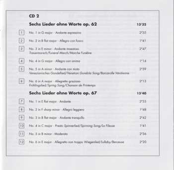 2CD Felix Mendelssohn-Bartholdy: Lieder Ohne Worte ∙ Variations Sérieuses 120048