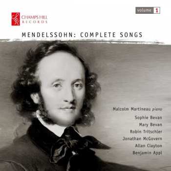 CD Felix Mendelssohn-Bartholdy: Complete Songs: Volume 1   430481