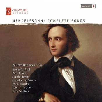 CD Felix Mendelssohn-Bartholdy: Complete Songs: Volume 2 433403